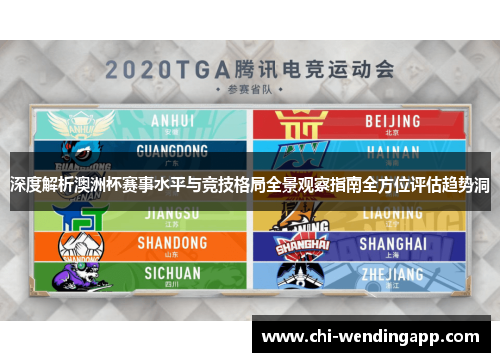 深度解析澳洲杯赛事水平与竞技格局全景观察指南全方位评估趋势洞